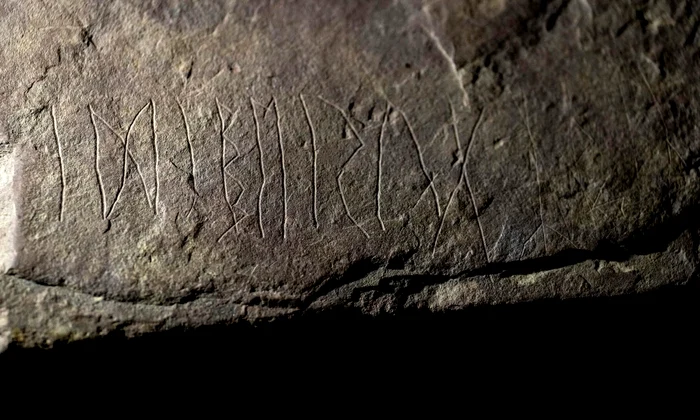 Inscripția are o vechime de 2.000 de ani / foto: AFP