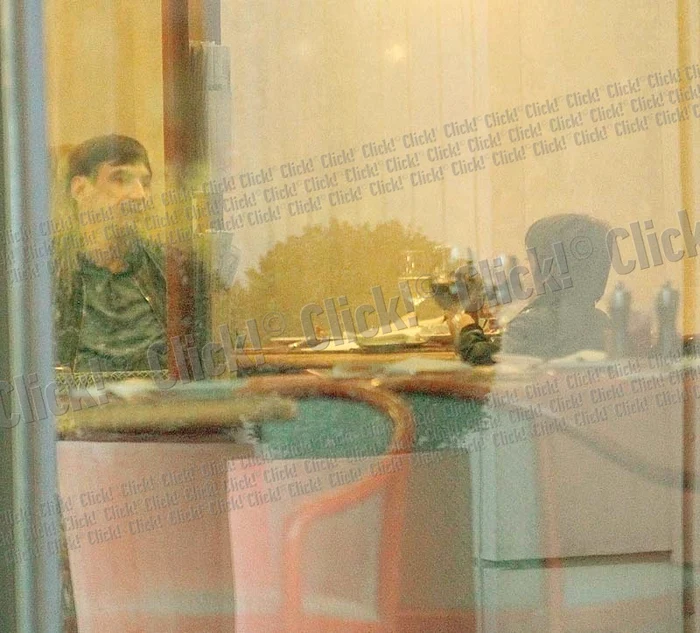 Piţi și Edan au luat cina la restaurantul hotelului