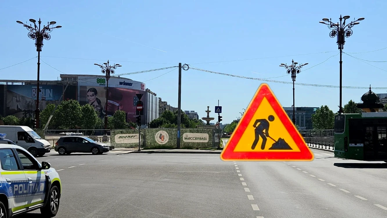 Șoferii sunt sfătuiți să circule cu atenție în zonă. FOTO: Facebook/Daniel Băluță