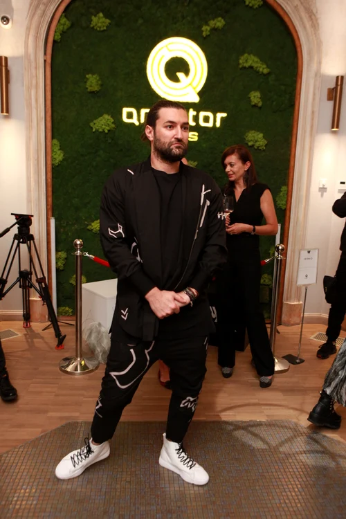 Smiley, la lansarea colecției stilistei lui, Irina Voineafoto: Sever Gheorghe