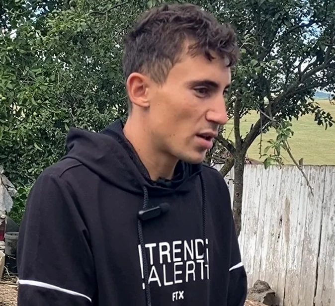 Marius Ionuț ciobanu, fratele Alinei FOTO Antonia Ispas