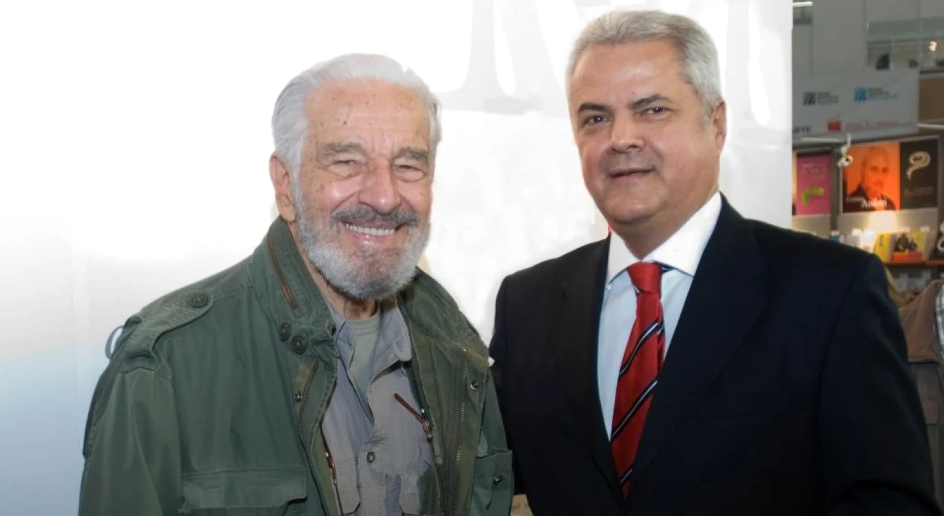 Adrian Năstase, alături de Sergiu Nicolaescu