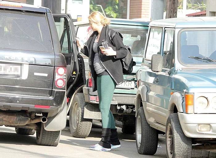 Se opreşte pentru trei ore la sala de sport a Luminiței Nicolescu