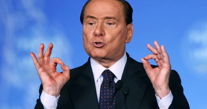 Fostul premier italian Silvio Berlusconi spune că „politica economică dezechilibrată“ a Uniunii Europene ameninţă supravieţuirea zonei euro FOTO Reuters