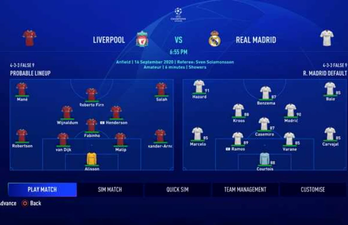 FIFA Screenshots foto via EA
