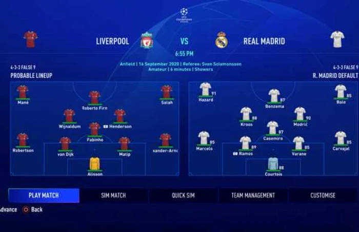 FIFA Screenshots foto via EA