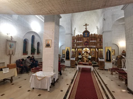 Slujba de Înviere de la Biserica Ucraineană din Timişoara FOTO Ş.Both