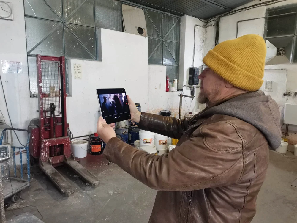 Regizorul Florin Iepan, directorul Documentor FOTO Ștefan Both