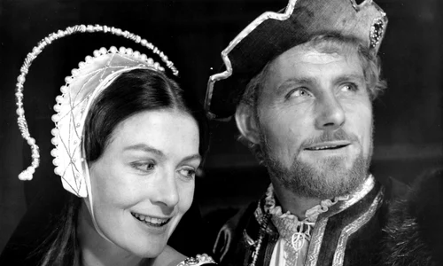 Vanessa Redgrave în rolul Annei Boleyn și Robert Shaw în rolul Regelui Henric al VIII lea, în filmul din 1966 Un bărbat pentru toate anotimpurile, profimedia 0797331669 jpg