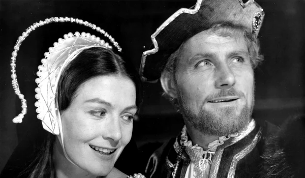 Vanessa Redgrave în rolul Annei Boleyn și Robert Shaw în rolul Regelui Henric al VIII lea, în filmul din 1966 Un bărbat pentru toate anotimpurile, profimedia 0797331669 jpg