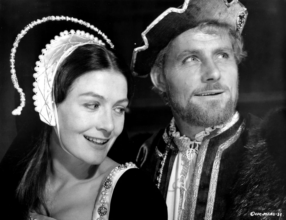 Vanessa Redgrave în rolul Annei Boleyn și Robert Shaw în rolul Regelui Henric al VIII lea, în filmul din 1966 Un bărbat pentru toate anotimpurile, profimedia 0797331669 jpg