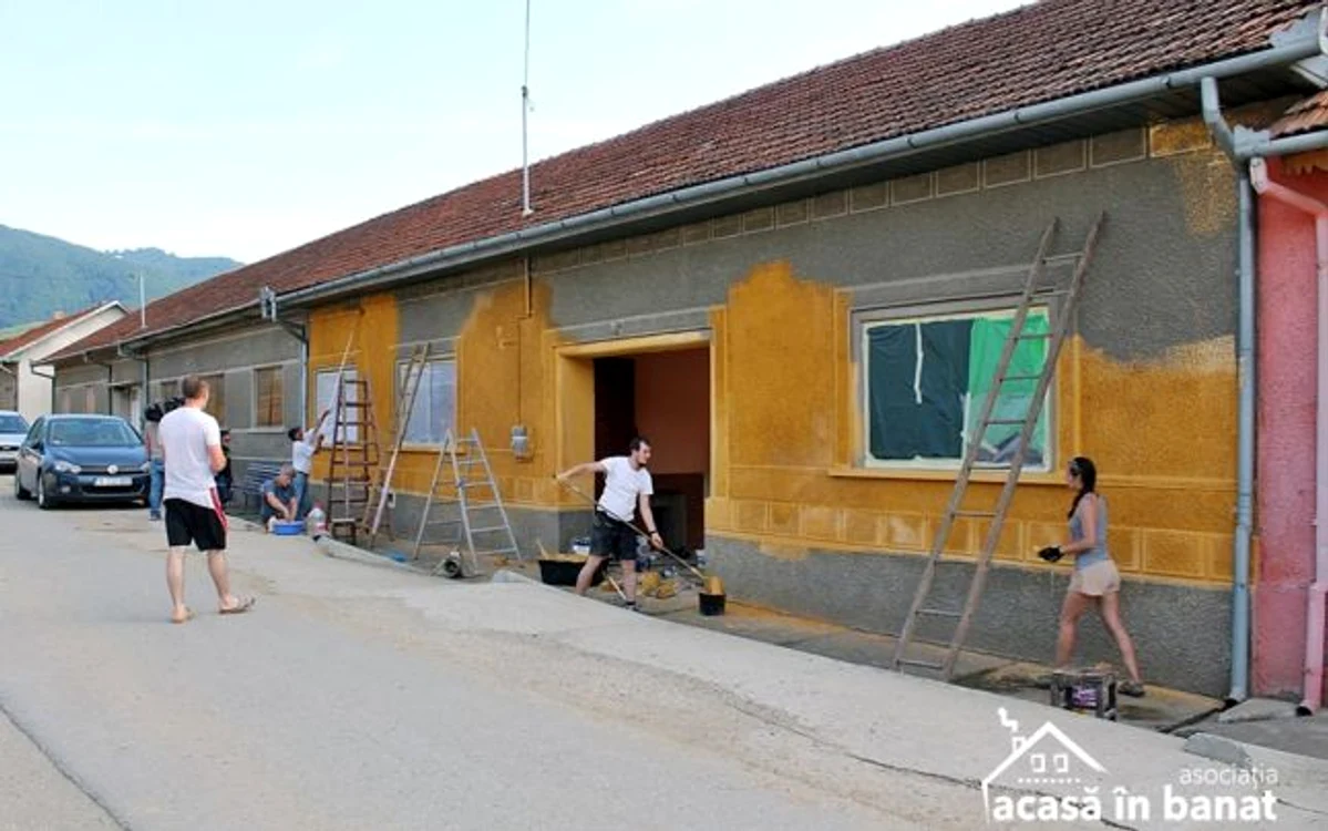 "Color the village" a transformat 29 de case din comuna Eftimie Murgu 