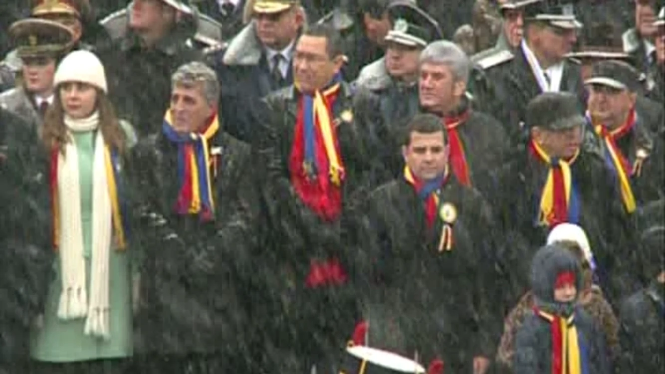 Victor Ponta, alături de Mircea Dușa și Gabriel Oprea