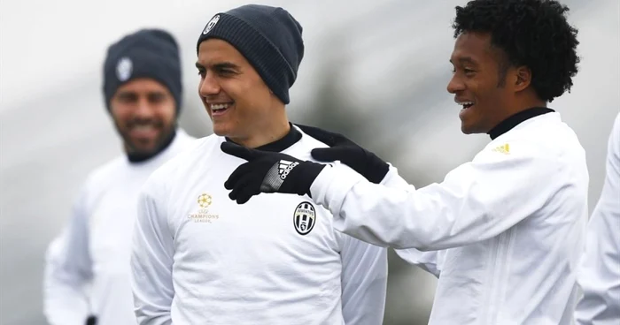 Dybala şi Cuadrado (Juventus) FOTO UEFA.com