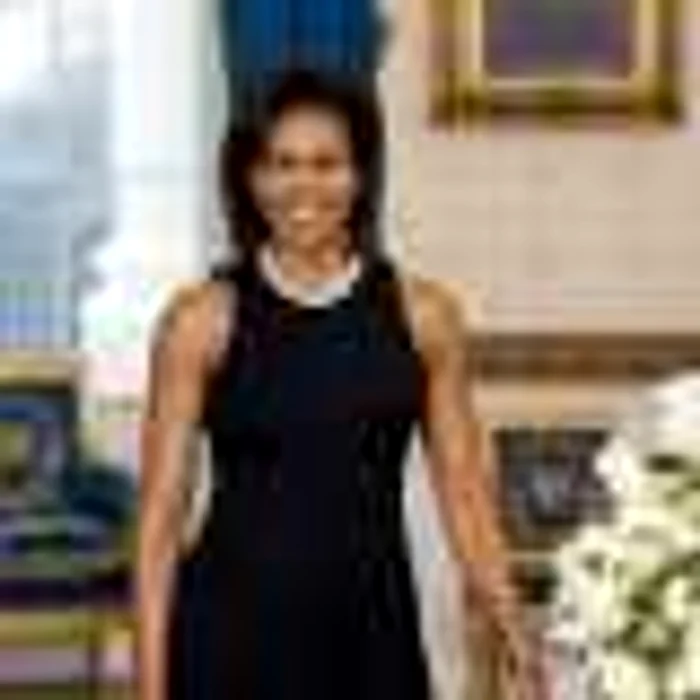 Portretul oficial al lui Michelle Obama în 2009 FOTO huffingtonpost.com