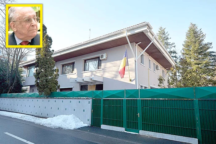 Strada David Praporgescu, nr. 33. Casa are nouă camere (295 de metri pătraţi) şi o curte de cel puţin 300 mpFoto: Mediafax