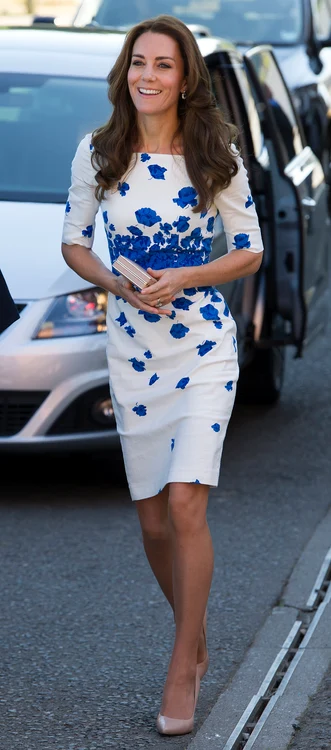 Kate Middleton în rochia cu imprimeu floral care a încins spiritele în Marea Britanie