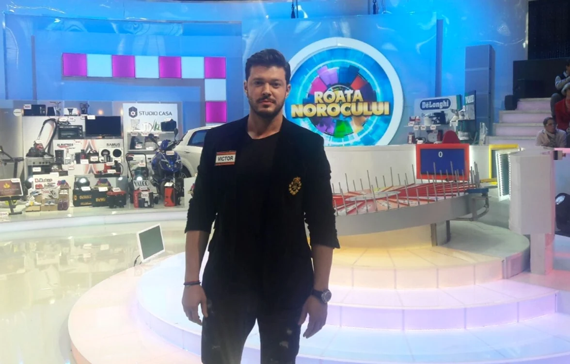 
    Prima imagine cu Victor Slav la "Roata norocului". Emisiunea se anunţă explozivăFoto: Gheorghe Chelu  