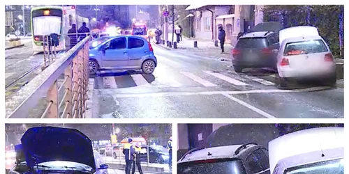Accident Bellu FOTO Captură Știrile ProTV
