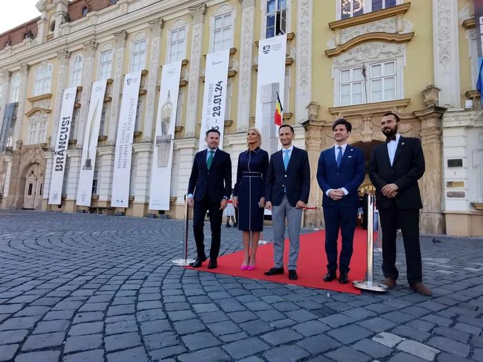 Deschiderea expoziției Brâncuși de la Timișoara FOTO Ștefan Both
