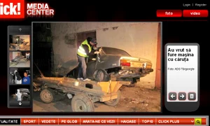 Au vrut să fure maşina cu căruţa jpeg