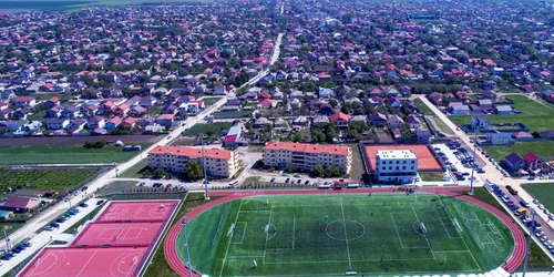 comuna cumpana constanta vazuta din drona foto primaria cumpana