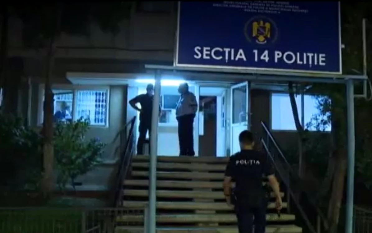 
    Agresorii au fost duși la secția 14 Poliție pentru audieri  