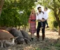 Cu familia, la ferma din Târgoviște