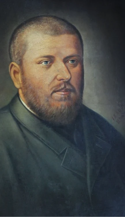 Portret in ulei realizat de V. Musneteanu 1887_foto_MNLR Iaşi
