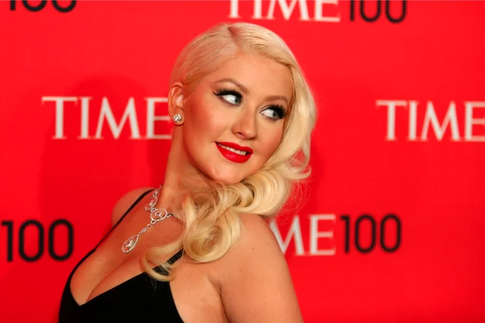 Christina Aguilera, senzuală şi sigură pe sine, indiferent de numărul kilogramelor pe care le poartă. FOTO Reuters