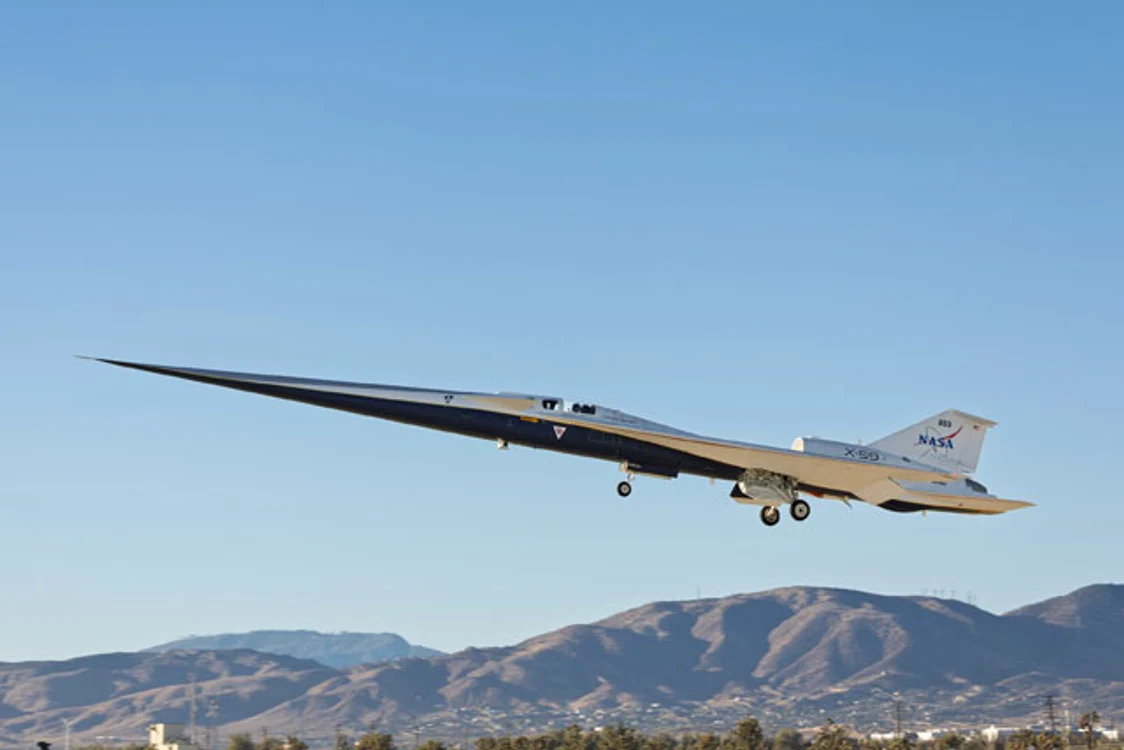 Modelul X-59, supranumit „Flying Swordfish”/FOTO:X