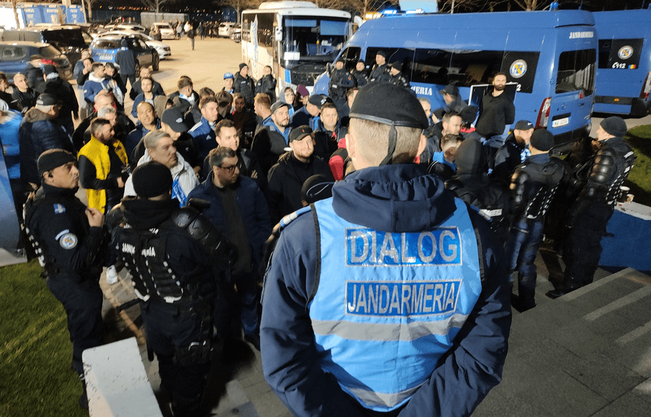 Mobilizare la meciul Farul Constanța - Sepsi OSK Sfântu Gheorghe. Farul este pe primul loc