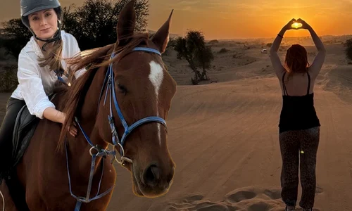 Ea te plimbă în deșert și îți arată Dubaiul!