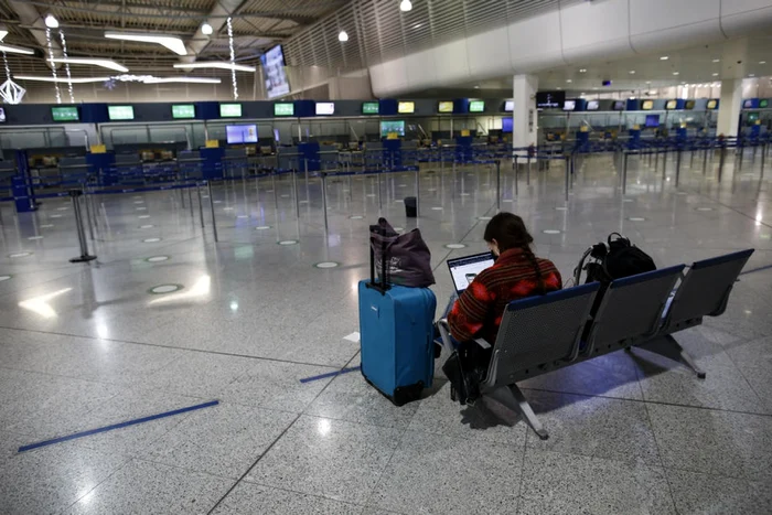 Aeroportul Internaţional Eleftherios Venizelos din Atena FOTO EPA-EFE