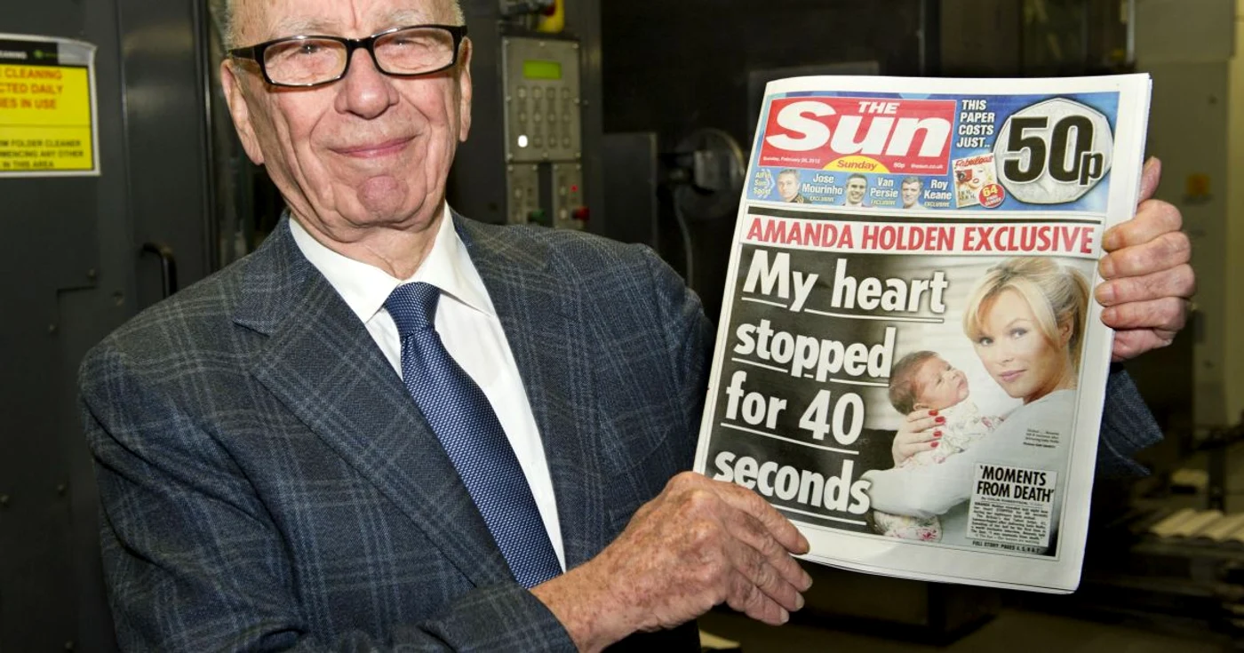 
		    Rupert Murdoch a renunţat la conducerea efectivă a diviziei care editează ziarele "The Sun, "The Times" sau "Wall Street Journal" FOTO: Mediafax