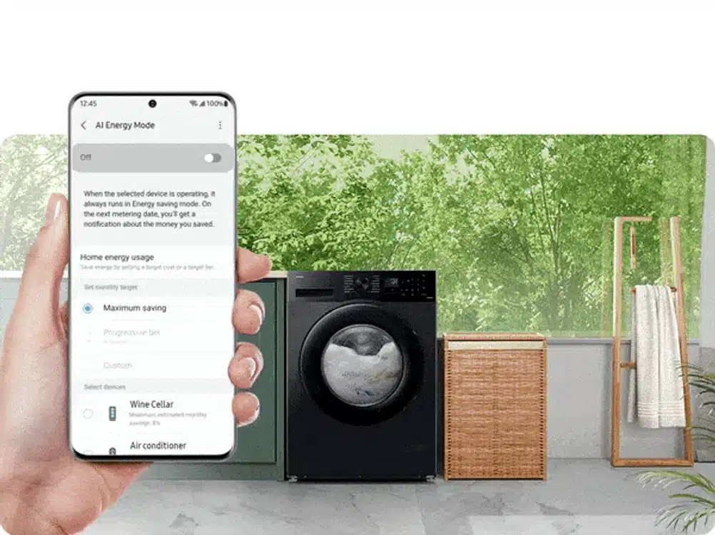Mașină de spălat rufe Samsung WW11DG5B25ABLE Foto Dedeman gif