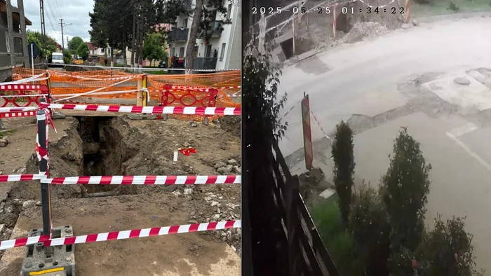 Șanțul unde s-a petrecut tragedia. Sursa: Adevărul