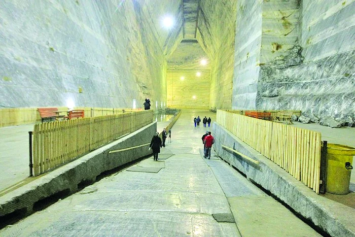 Salina Unirea a fost transformată în muzeu în 1970