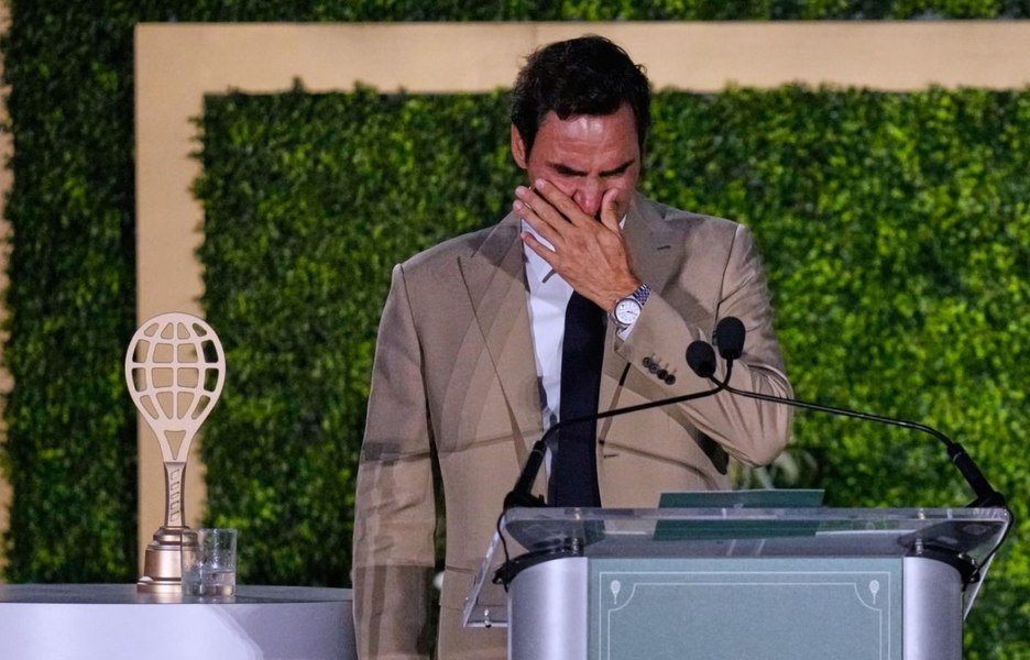 Roger Federer, primit printre nemuritorii tenisului. Mirka l-a făcut să plângă la ceremonia Hall of Fame