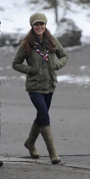 Kate Middleton în Scouts în 2013