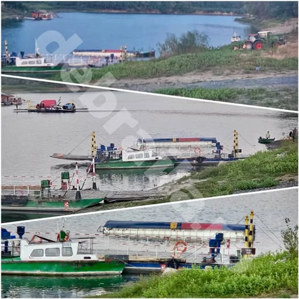 Un bac, pe care se afla un camion, s-a scufundat în Dunăre, la Frecăţei: „Sunt multe probleme”