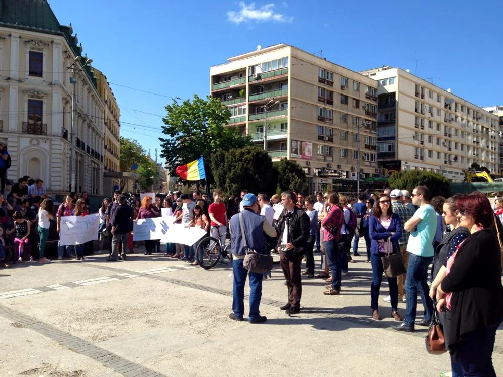 S-a ieşit în stradă şi la Iaşi