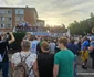 Corvinul Hunedoara aclamată de mii de oameni la prezentarea trofeului Cupa României la fotbal Foto Daniel Guță ADEVĂRUL (11) jpg