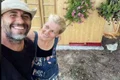Dana Nălbaru și Dragoș Bucur s-au mutat definitiv la Moșteni-Greci foto: Facebook 