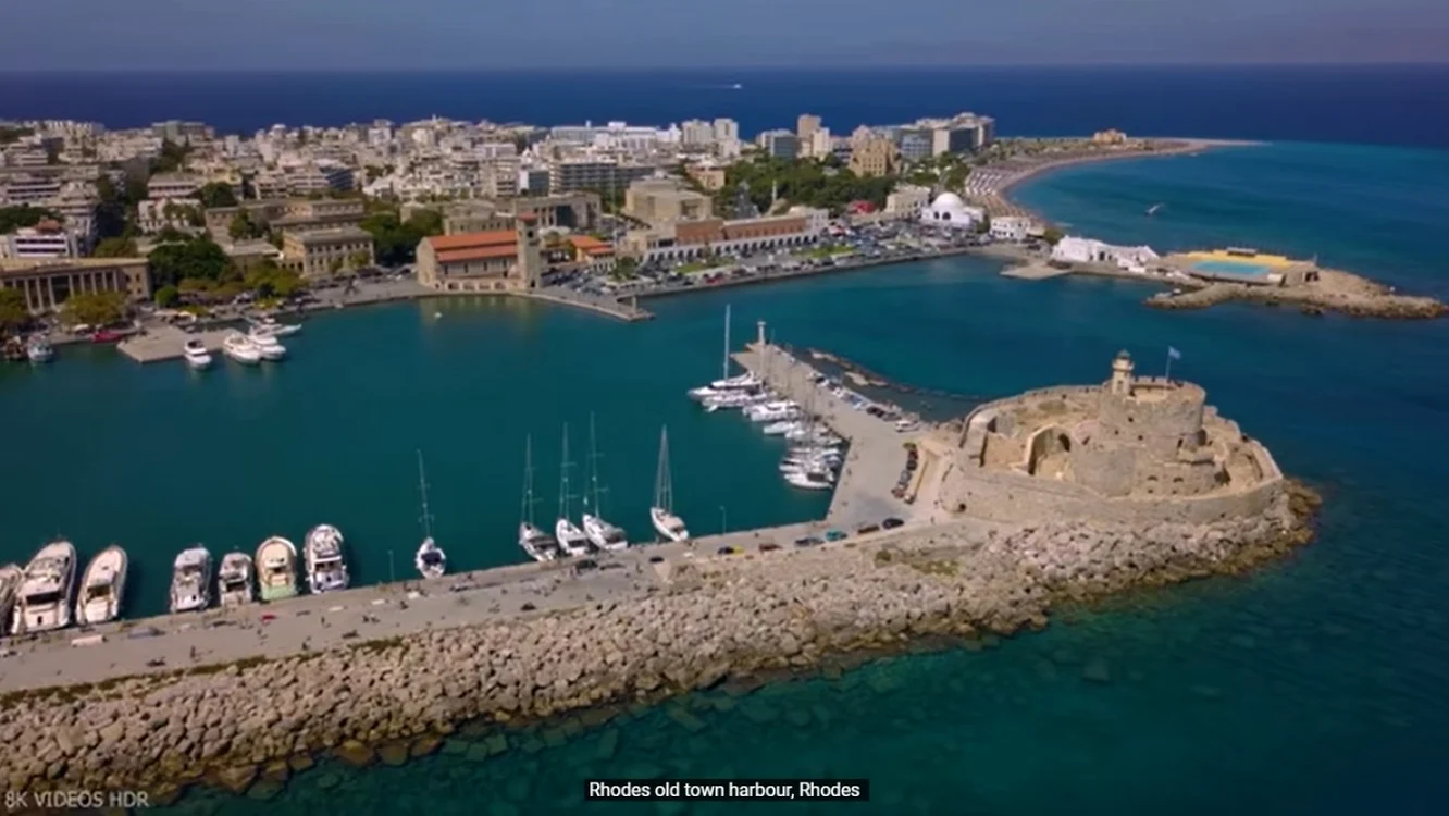 Rhodos - Grecia Foto captură video 8K Videos HDR