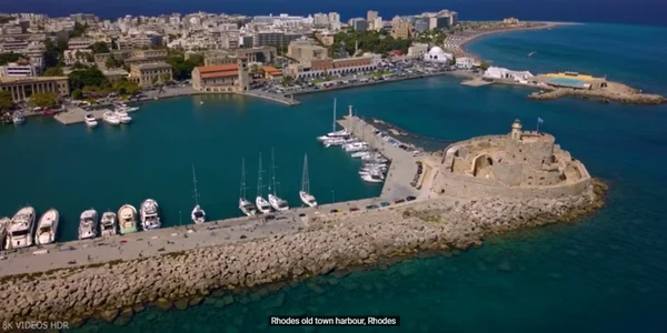 Rhodos - Grecia Foto captură video 8K Videos HDR