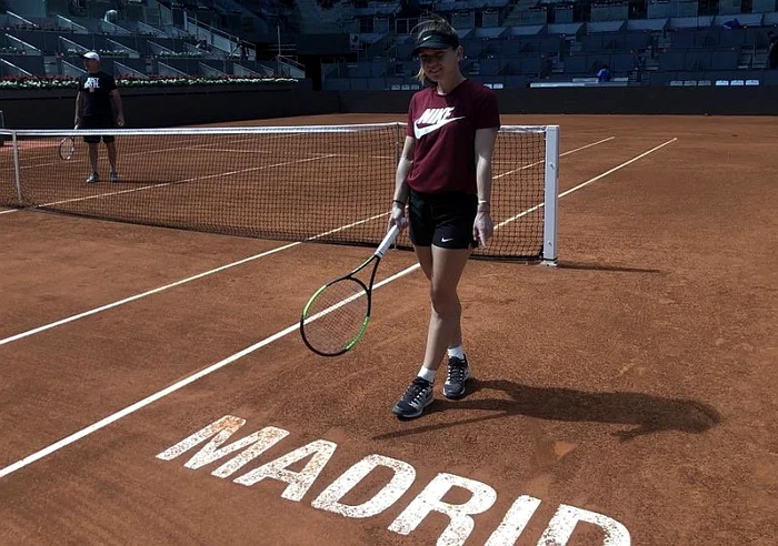 
    Simona Halep a postat primele fotografii cu ea la MadridFoto: Twitter / Halep  
