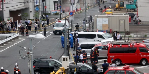 Shinzo Abe impuscat FOTO EPA-EFE