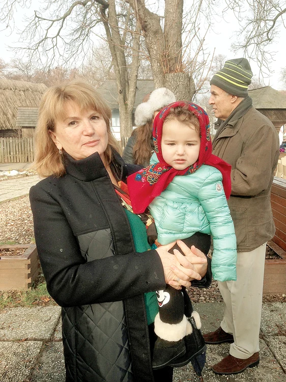 Maria Băsescu împreună cu nepoţica Anais