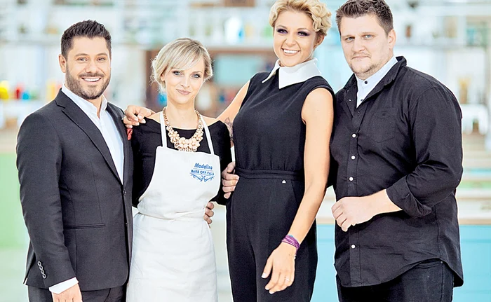 
    Mădălina Pometescu (în alb) e invitată specială în finala de  luni de la „Bake Off România”  